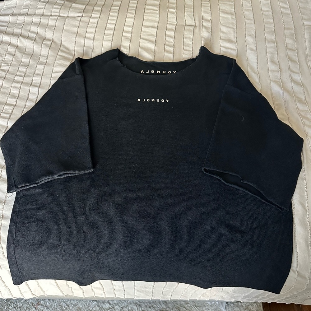 YoungLA Black Short Sleeve Tee